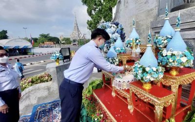 เข้าร่วมพิธีสักการะพระยาศรีสุนทรโวหาร (น้อย อาจารยางกูร)
